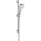 Душевой набор Hansgrohe Croma Select E 1jet EcoSmart 26585400 белый/хром