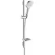 Душевой набор Hansgrohe Raindance Select E 120 3jet EcoSmart 26622400 белый/хром