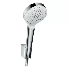 Душевой набор Hansgrohe Crometta 1jet Porter 1,25 м 26690400 белый/хром