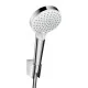 Душевой набор Hansgrohe Crometta 100 Vario Porter 26691400 белый/хром