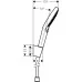 Душевой набор Hansgrohe Raindance Select S 3jet 125 см 26701000 хром