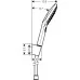 Душевой гарнитур Hansgrohe Raindance Select E 26720400 белый/хром
