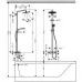 Душевая система Hansgrohe Croma Select 280 Air 1jet Showerpipe 26792000 хром
