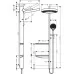 Душевая система Hansgrohe Rainfinity Showerpipe 360 1jet 26842700 белый матовый
