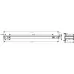 Полка Hansgrohe Rainfinity 500 26844000 хром