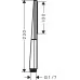 Душевая лейка Hansgrohe Rainfinity 1jet EcoSmart 26867000 хром