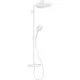 Душевая система Hansgrohe Croma Select S Showerpipe 280 1jet EcoSmart 26891700 белый матовый