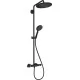 Душевая система Hansgrohe Croma Select S Showerpipe 280 1jet 26890670 черный матовый