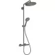 Душевая система Hansgrohe Croma Select S Showerpipe 280 1jet EcoSmart 26891340 графит