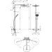 Душевая система Hansgrohe Raindance Select S S300 2jet Showerpipe 27133000 хром
