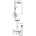 Душевая панель Hansgrohe Rainmaker Select Showerpipe 460 3jet EcoSmart 27029400 белый/хром