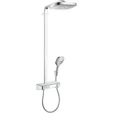 Душевая система Hansgrohe Raindance Select E 300 3jet Showerpipe 27127000 хром 