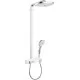 Душевая система Hansgrohe Raindance Select E 300 3jet Showerpipe 27127400 белый/хром