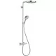 Душевая система Hansgrohe Raindance Select S 240 2jet Showerpipe 27129000 хром