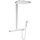 Душевая панель Hansgrohe Rainmaker Select Showerpipe 460 2jet 27109400 белый/хром