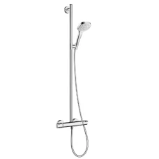 Душевая система Hansgrohe Croma Select E Multi SemiPipe 27248400 белый/хром