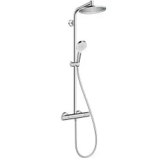 Душевая система Hansgrohe Crometta S 240 1jet Showerpipe EcoSmart 27268000 хром