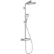 Душевая система Hansgrohe Crometta S 240 1jet Showerpipe EcoSmart 27268000 хром