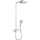 Душевая система Hansgrohe Raindance Select E Showerpipe 300 2jet, EcoSmart 27283000 хром 