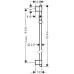 Душевая штанга Hansgrohe Unica Varia 105 см 27356000 хром