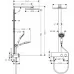 Душевая система Hansgrohe Raindance E Showerpipe 350 1jet EcoSmart 27362000 хром
