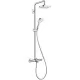 Душевая система Hansgrohe Croma Select E 180 2jet Showerpipe 27352400 белый/хром