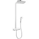 Душевая система Hansgrohe Raindance E 360 ​​1jet EcoSmart 27286400 белый/хром