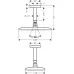 Верхний душ на кронштейне Hansgrohe Raindance E 240 AIR 1jet 27380000 хром 