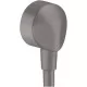 Подключение для душевого шланга Hansgrohe Fixfit S 27454340 графит