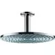 Верхний душ на кронштейне Hansgrohe Raindance S 240 1jet EcoSmart 27463000 хром