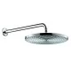 Верхний душ на кронштейне Hansgrohe Raindance S 300 Air 1jet 390 мм 27493000 хром
