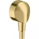 Подключение для душевого шланга Hansgrohe Fixfit E 27454990 золото