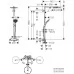 Душевая система Hansgrohe Raindance Select S Showerpipe 240 1jet PowderRain 27633340 графит