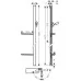 Душевая штанга Hansgrohe Unica E 150 см 27645000 хром