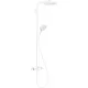 Душевая система Hansgrohe Raindance Select S Showerpipe 240 1jet PowderRain 27633700 белый матовый