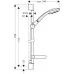 Душевой набор Hansgrohe Croma 100 Vario/Unica'C 90 см 27771000  хром