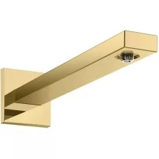 Кронштейн для верхнего душа Hansgrohe Square 389 мм 27694990 золото