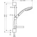 Душевой набор Hansgrohe Croma 100 Vario EcoSmart 65 см 27776000 хром