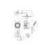 Душевая система Hansgrohe Croma/Crometta 240 1jet 27958000 хром 