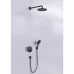 Душевая система Hansgrohe Raindance S 240 1jet PowderRain ShowerSelect S 27959670 черный матовый