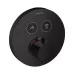 Душевая система Hansgrohe Raindance S 240 1jet PowderRain ShowerSelect S 27959670 черный матовый