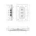 Верхний душ Hansgrohe Raindance Rainmaker 680x460 3jet 28418000 хром
