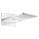 Верхний душ Hansgrohe Raindance Rainfall 180 2jet 28433000 хром