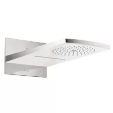 Верхний душ Hansgrohe Raindance Rainfall 180 2jet 28433400 хром-белый матовый