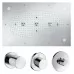 Верхний душ Hansgrohe Raindance Rainmaker 680x460 3jet 28418000 хром