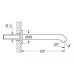 Излив для ванны Grohe Essence 221 мм 13449001 хром