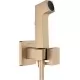 Гигиенический набор Hansgrohe Bidette 1jet E 29231140 бронза