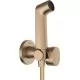 Гигиенический набор Hansgrohe Bidette 1jet S 29230140 бронза