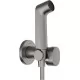 Гигиенический набор Hansgrohe Bidette 1jet S 29230340 графит
