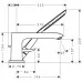 Смеситель для ванны Hansgrohe Metris 31190000 хром